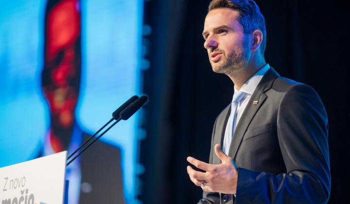 Evropski poslanec Matej Tonin (foto: Boštjan Podlogar/STA)