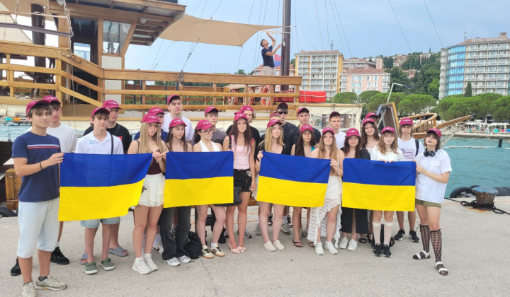 Letovanje ukrajinskih otrok (foto: Slovenska karitas)