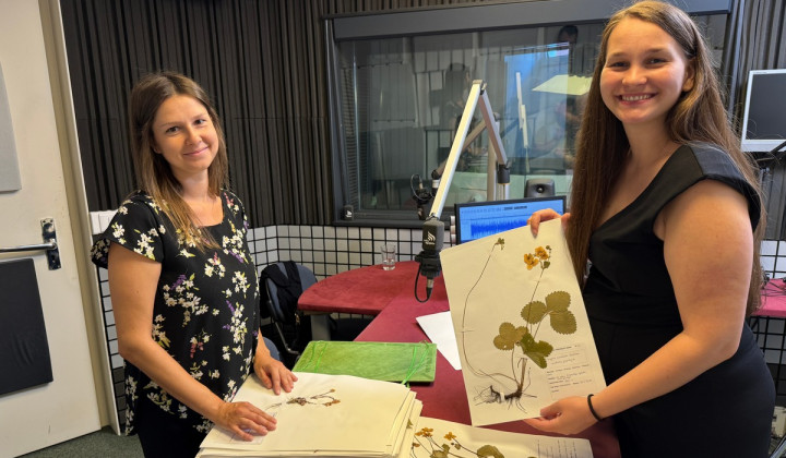 dr. Katja Malovrh in Maja Morela (foto: Rok Mihevc)