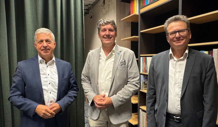 Janez Žakelj, Borut Sajovic, Zvone Černač (foto: Rok Mihevc)