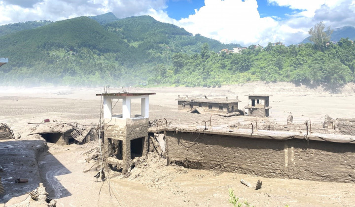 Poplave Nepal (foto: Xinhua/STA)