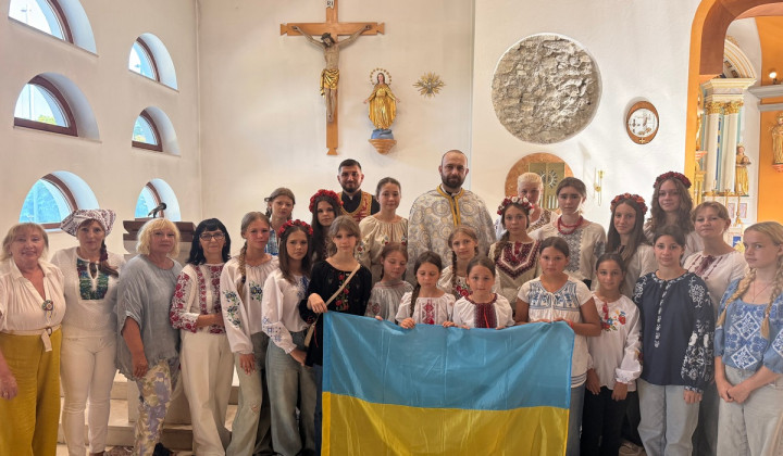 Otroci iz Ukrajine v Sloveniji (foto: Ivan Skalivskyi)