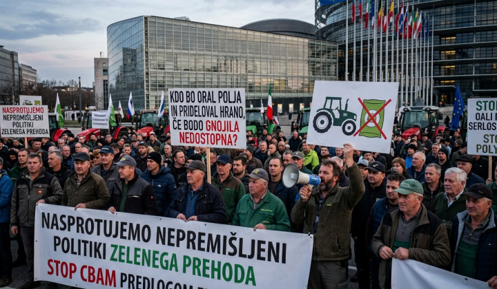 COPA COGECA: »Kmetijstva ni mogoče vedno znova uporabljati za blaženje učinkov drugih evropskih politik!« (foto: Gemini AI)