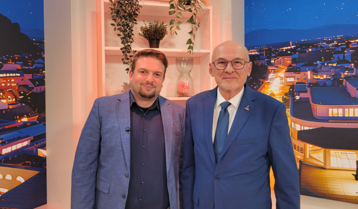 Peter Merše in Jelko Kacin (foto: Planet TV)