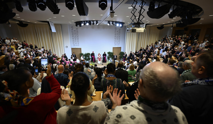 V Misijonu svete Bakite (foto: Matteo Pernaselci/Vatican Media)