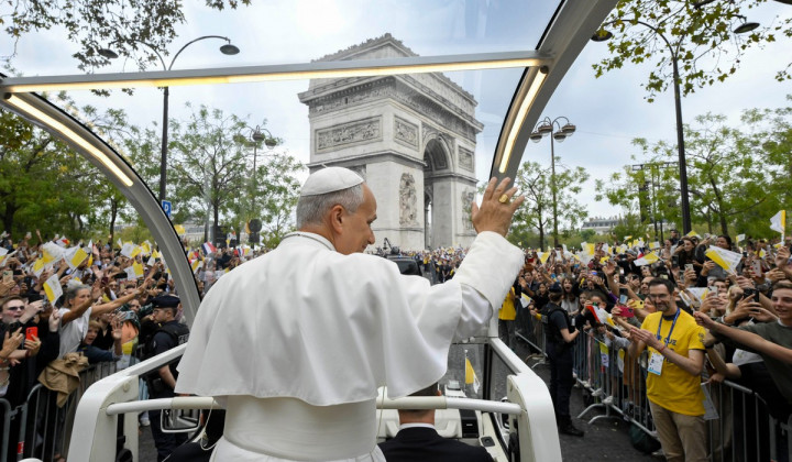 Sveta maša papeža Leona XVI. Parizu (foto: Simone Risoluti/Vatican Media)