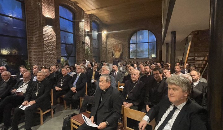 Udeleženci konference (foto: Osebni arhiv škofa Antona Jamnika)