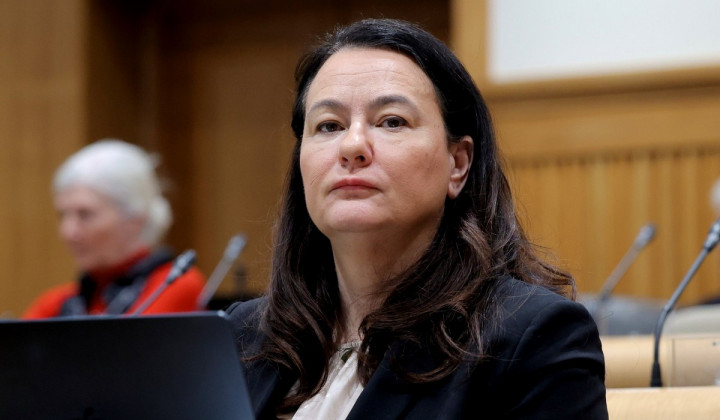 Poslanka SDS Anja Bah Žibert (foto: STA)