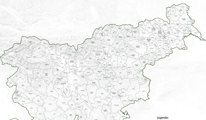 Zemljevid občin Slovenije (foto: Vir: gov.si)
