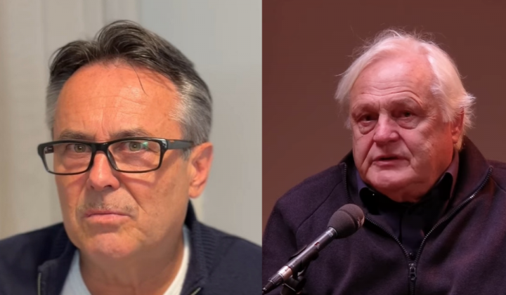 Jernej Kuntner in Pavle Ravnohrib (foto: posnetek zaslona)