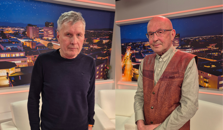 Bojan Požar in dr. Jože Dežman (foto: Alen Salihović)