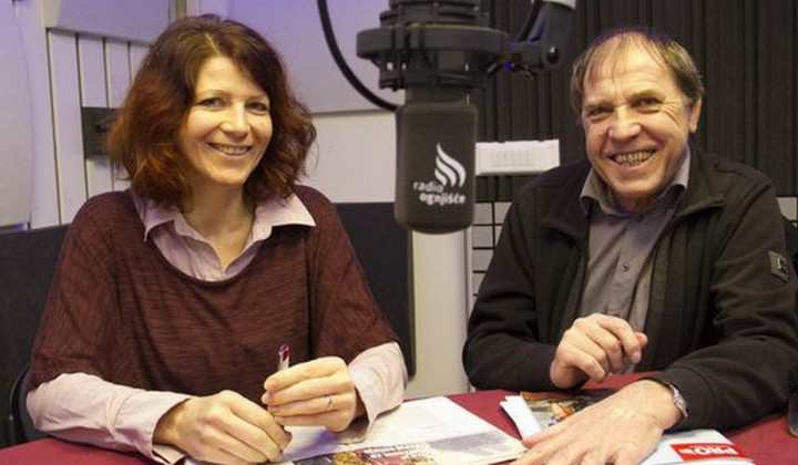 Nataša Ličen z Jožetom Ramovšem (foto: ARO)