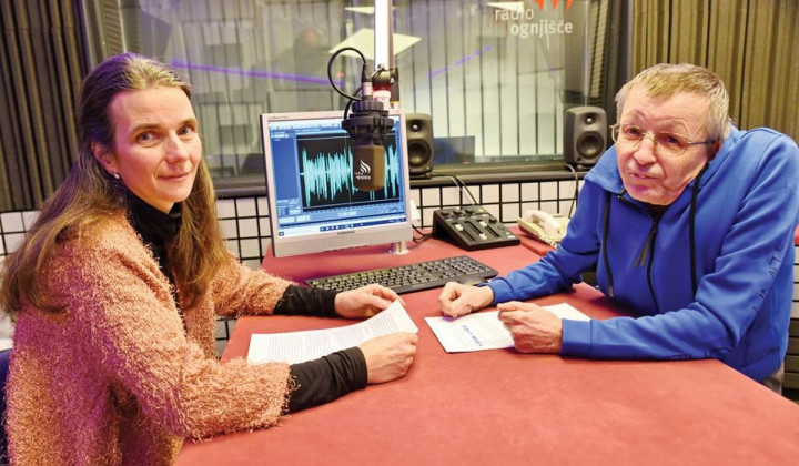 Veronika Vizjak in Tone Planinšek (foto: ARO)