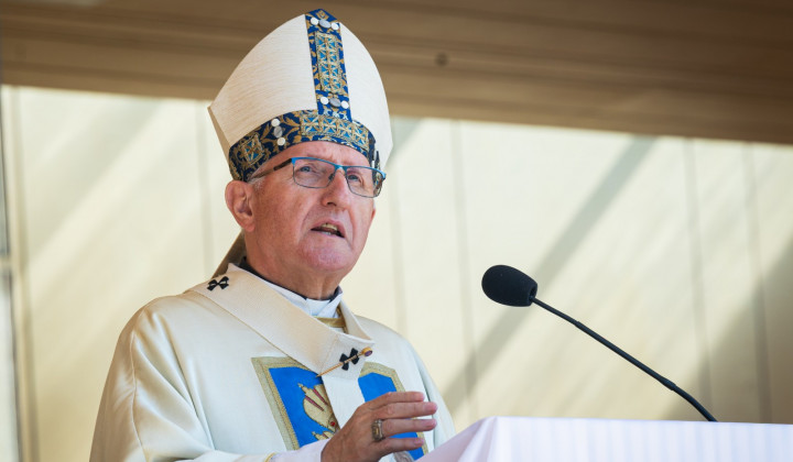 Nadškof Stanislav Zore (foto: STA / Bor Slana)