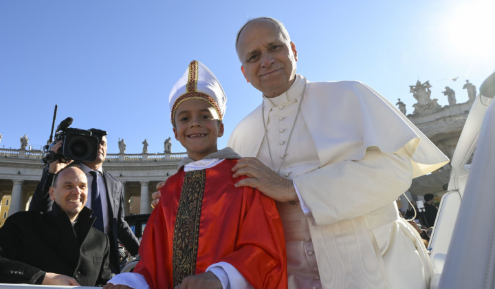 Papež Leon XIV. (foto: Vatican Media)