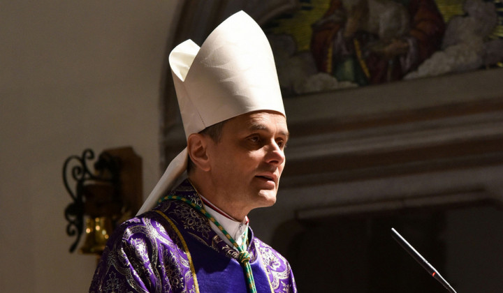 Škof Andrej Saje  (foto: Robert Kokol)