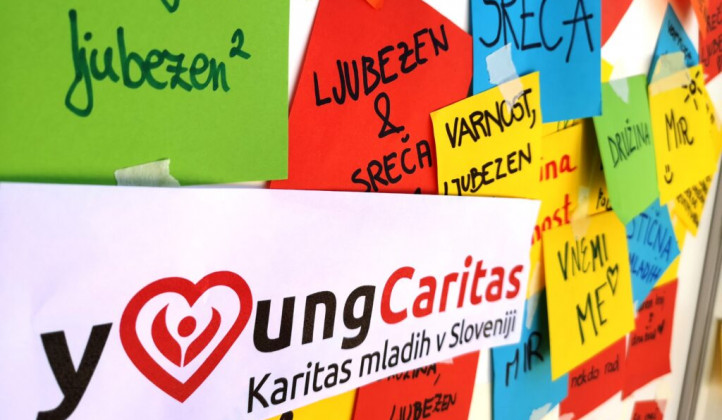 Mlada karitas mladim odkriva čare prostovoljstva in darovanega časa za druge (foto: youngCaritas.si)