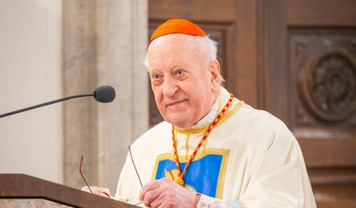 Kardinal Franc Rode (foto: Janez Kotar)