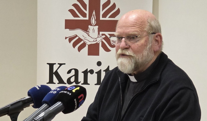 Predsednik Nadškofijske Karitas Maribor Branko Maček (foto: Darko Bračun)