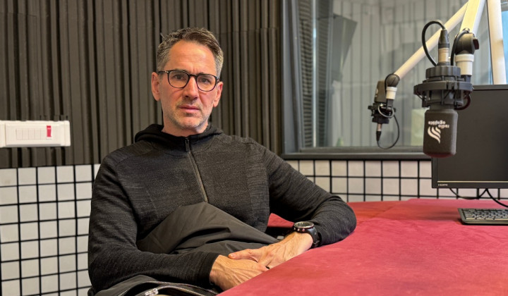 Miha Šalehar je govoril tudi o vzorcih, ki mu niso prizanašali (foto: Rok Mihevc)