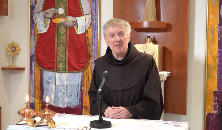 p. Marko Novak (foto: posnetek zaslona)