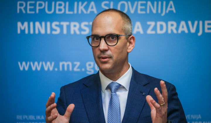 Zdravstveni minister dr. Tadej Ostrc (foto: Daniel Novakovič/STA)