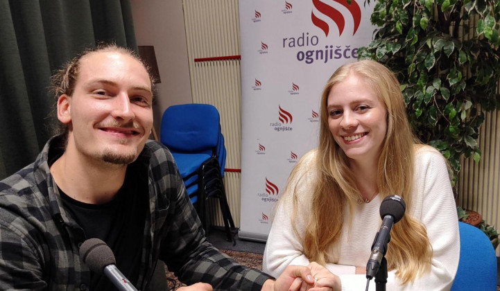 Nika in Matic Dolenc Nika in Matic Dolenc (foto: Maja Morela)