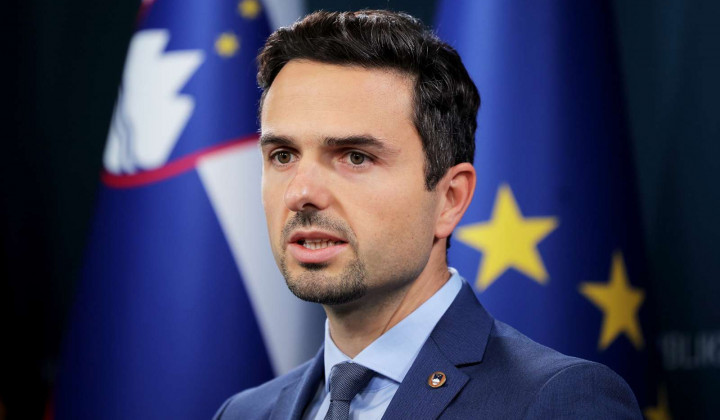 Predsednik Nove Slovenije Matej Tonin (foto: Daniel Novakovič / STA)