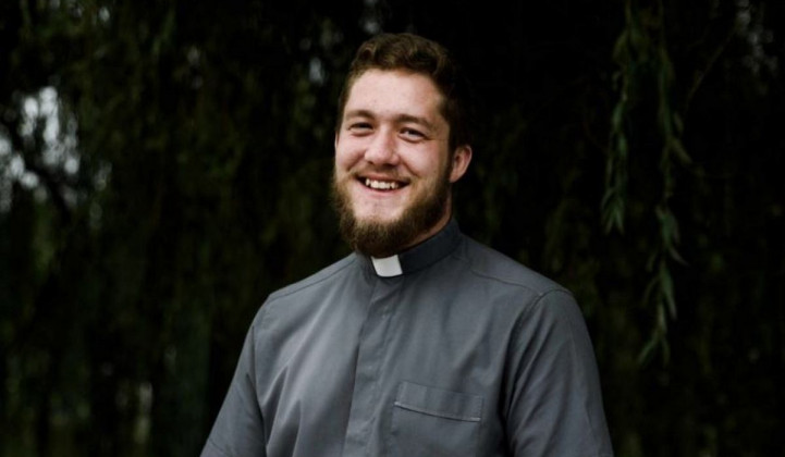 Duhovnik Matevž Mehle (foto: Katoliška mladina)