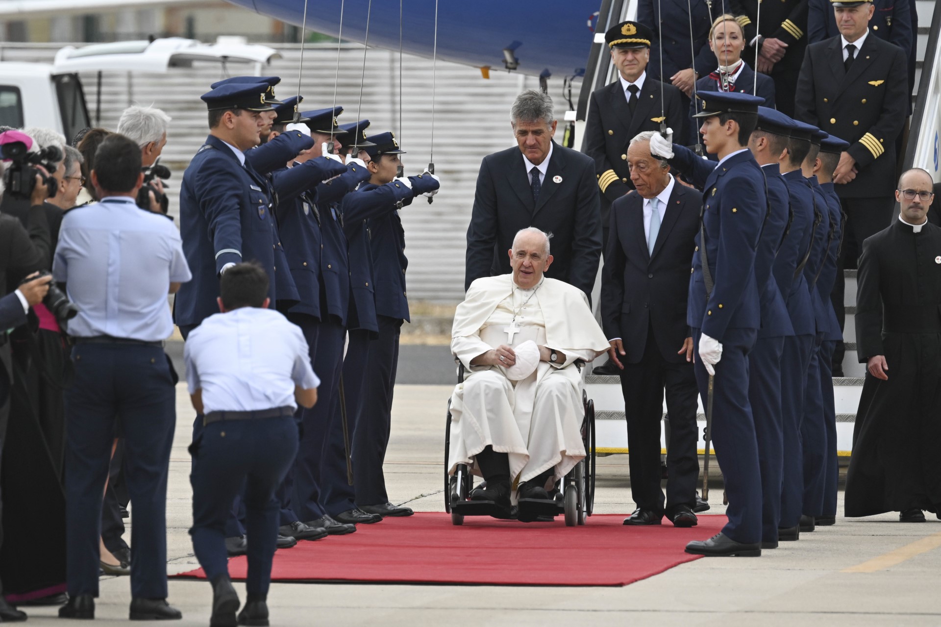 Papa de 86 anos: Voltarei deste evento rejuvenescido