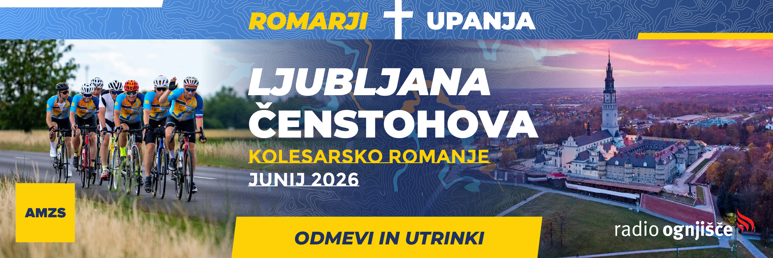 Romarji upanja - kolesarsko romanje v Čenstohovo 2026